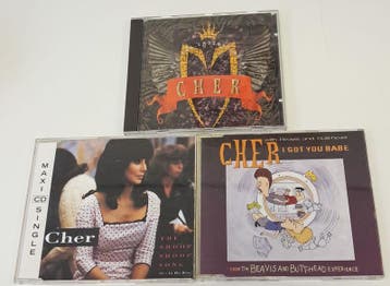 Bundel van 3 Cher Maxi & CD Singles, Cd's en Dvd's, Verzenden, Nieuw in verpakking