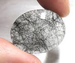 KWARTS-TOERMALIJN - 100% NATUURLIJK Cabochon- 6.11 g