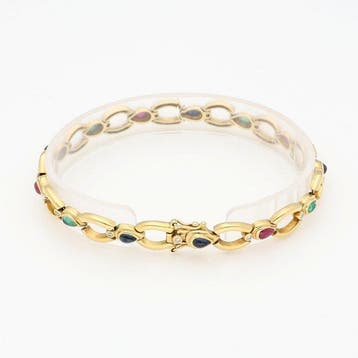 Armband - 18 karaat Geel goud - Diamant, Nieuw
