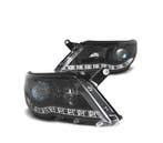 PHARES POUR VOLKSWAGEN VW TIGUAN 07-11 LED DIURNES FOND NOIR, Verzenden, Nieuw
