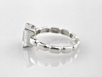 Zonder minimumprijs - Ring - 14 karaat Witgoud - 2.03ct. tw., Nieuw