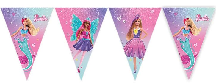 Barbie Vlaggenlijn, Hobby & Loisirs créatifs, Articles de fête, Envoi