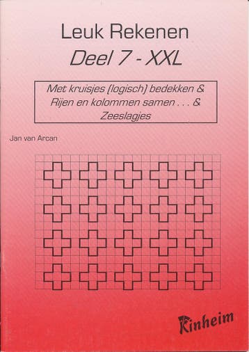 Kinheim Leuk rekenen deel 7 XXL (per stuk), Boeken, Verzenden, Nieuw