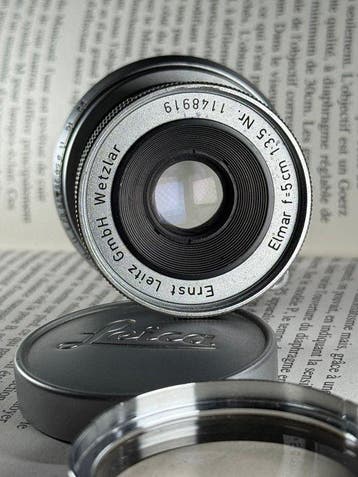 Leica Elmar 5cm f=5cm 1:3.5 Nr. 1148919 Objectif d’appareil