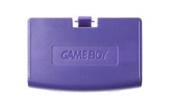 Game Boy Advance Batterijklepje Paars (Third Party) (Nieuw), Games en Spelcomputers, Spelcomputers | Nintendo Game Boy, Nieuw
