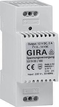 Gira Bloc dalimentation DC 12V 2A Rail DIN Accessoires -, Doe-het-zelf en Bouw, Elektriciteit en Kabels, Verzenden