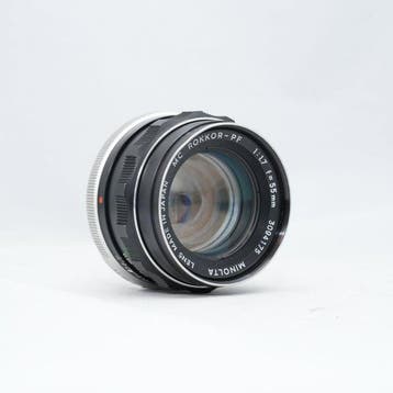 Minolta MC W.Rokkor-SI 2,5/28mm + MC Rokkor-PF 1,7/55mm |