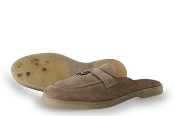 Manfield Muiltjes in maat 39 Beige, Verzenden, Beige, Zo goed als nieuw, Manfield