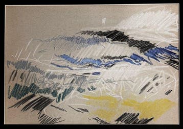 René Mels (1909-1977) - Composition abstraite gestuelle -