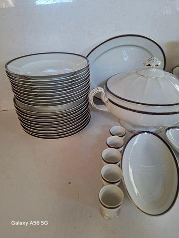 K&A Krautheim Selb Bavaria - Tafelservies (55) - Porselein -