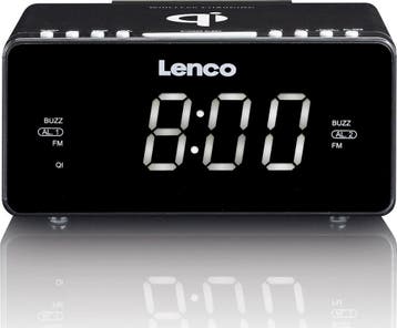 Wekkerradio - Digitale wekker - Alarmklok - Zwart - Lenco •, Verzenden