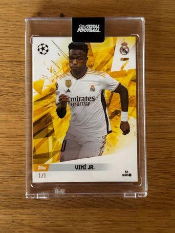 2022 Topps Topps Total Football Vini Jr. Parallèle numéroté,, Nieuw