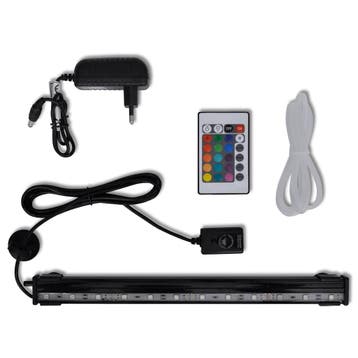 vidaXL LED-onderwaterlamp voor aquarium met bubbels RGB 32, Dieren en Toebehoren, Verzenden, Nieuw