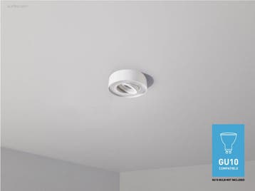 (50x) GU10 Inbouw armatuur wit kantelbaar   met..., Nieuw