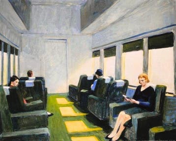 (After) Edward Hopper (1882-1967) - Chair Car, 1965