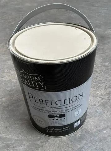 Perfection Pot muur-plafond verf 2,5L kleur Beige (Diverse), Ophalen of Verzenden, Nieuw
