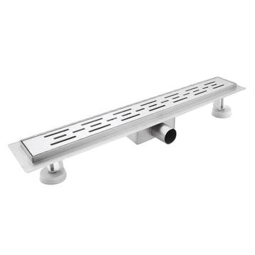 Extra platte douchegoot 110cm | Retour deal -46% korting, Doe-het-zelf en Bouw, Verzenden, Zo goed als nieuw, Inox, Douche