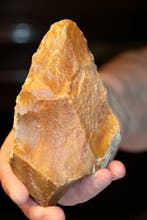 Paléolithique Silex Biface - 125 mm (Sans prix de réserve)