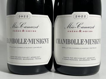 2022 Domaine Méo Camuzet - Chambolle Musigny - 2 Flessen, Verzamelen, Nieuw