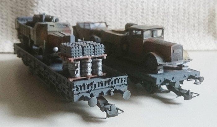 Bramos, Roco H0 - Wagon de marchandises pour trains, Hobby & Loisirs créatifs, Trains miniatures | HO