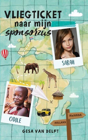 Vliegticket naar mijn sponsorzus - van Delft, Verzenden, Nieuw