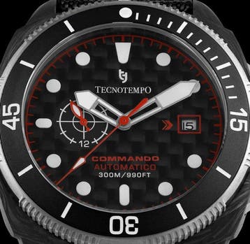 Tecnotempo - Commando - Forged Carbon & Titanium -