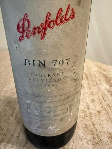 1999 Penfolds Bin 707 - Zuid-Australië - 1 Fles (0,75 liter)