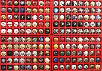 Collection de capsules de champagne - Gros Lot de Capsules
