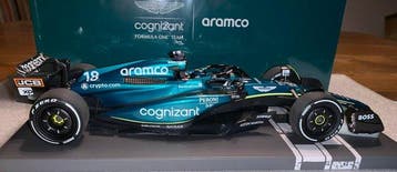 Minichamps 1:18 - Voiture miniature - ASTON MARTIN ARAMCO, Nieuw