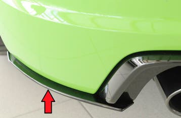 Rieger achterspoilerzwaard | geschikt voor Audi TT-RS (8J-FV, Verzenden