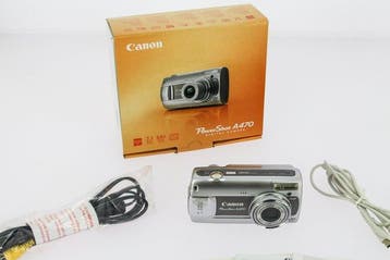 Canon A470 Digitale compact camera, Nieuw