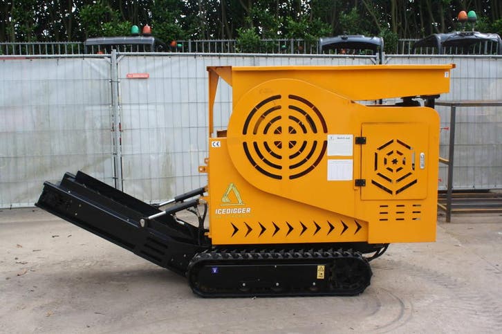 Veiling: Crusher Icedigger VA55D Benzine 14kW 2026 Nieuw, Articles professionnels, Machines & Construction | Pièces, Enlèvement