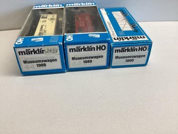 Märklin H0 - Modeltrein goederenwagon (3) - Märklin, Hobby en Vrije tijd, Nieuw