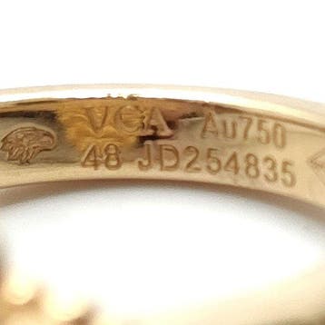 Van Cleef & Arpels - Ring - 18 karaat Geel goud - vintage, Bijoux, Sacs & Beauté