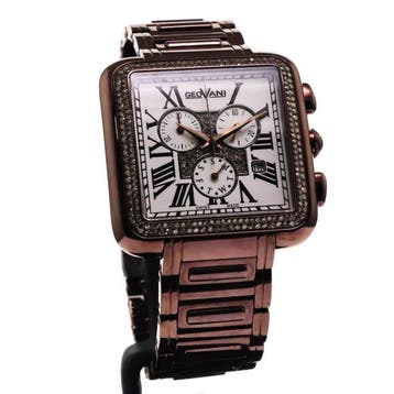 GEOVANI - Diamond Swiss Watch - GOC502-CC-D-1 - Zonder, Nieuw