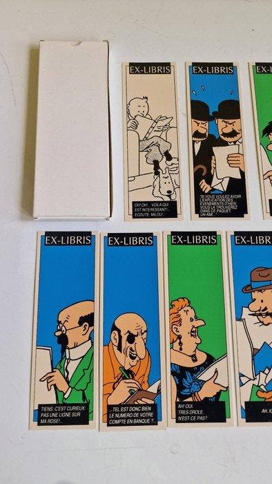 Tintin - 10 Hergé - Tintin 10 Ex-libris de collectie -, Boeken, Stripverhalen