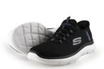 Skechers Instappers in maat 39 Zwart, Kleding | Dames, Schoenen, Skechers, Verzenden, Zo goed als nieuw, Instappers