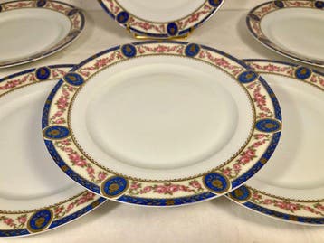 Charles Field Haviland - Tafelservies (6) - Porselein, Antiquités & Art