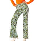 Disco 70S Broek Groen Dames, Verzenden, Nieuw
