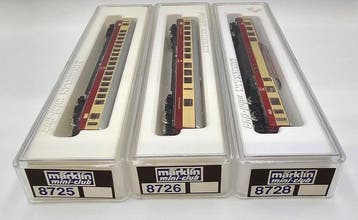 Märklin Z - 8725 / 8726 / 8728 - Ensemble de wagons de, Hobby & Loisirs créatifs