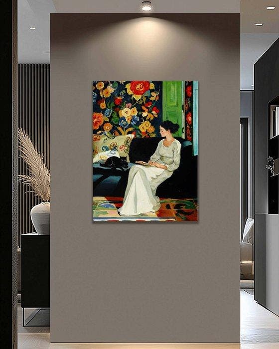 Matteo - Stillness in Bloom, Antiek en Kunst, Kunst | Schilderijen | Modern