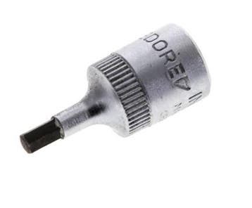 Insert pour douille 1/4 Gedore 28mm long pour vis à douille, Verzenden