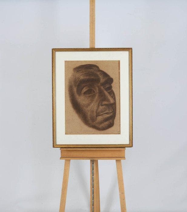 Leo Gestel (1881-1941) - Portret, Antiquités & Art, Art | Peinture | Classique