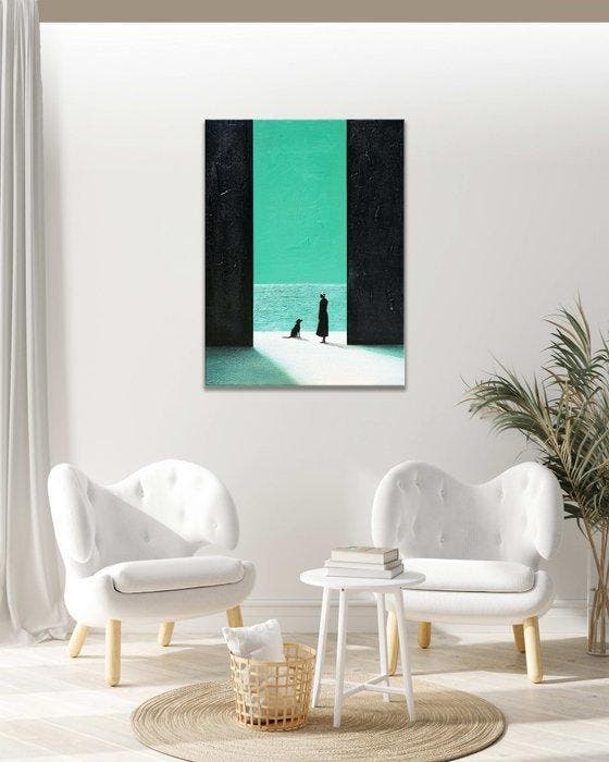 Clelia - Threshold of Still Light, Antiek en Kunst, Kunst | Schilderijen | Modern