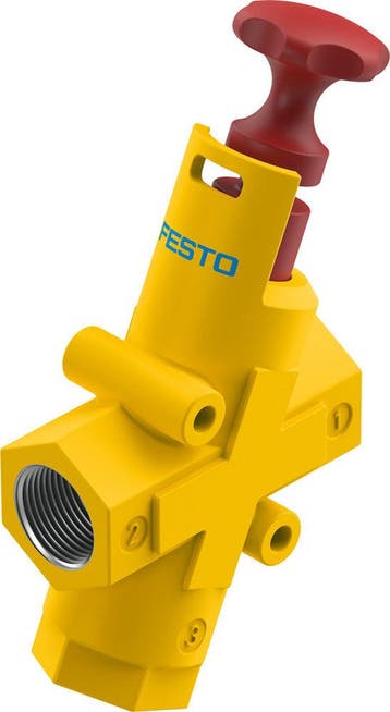 Festo Robinet DArrêt G1 1-10bar 10000l/min - 197136, Bricolage & Construction, Verzenden