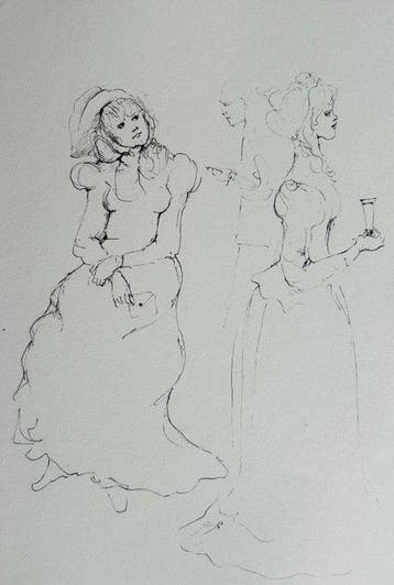 Leonor Fini (1907-1996) - Monsieur Vénus - Gravure originale, Antiek en Kunst