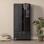Mangohouten Kast Fianna 90 cm, Huis en Inrichting, Kasten | Overige, Verzenden, Nieuw