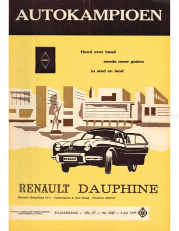 1959 AUTOKAMPIOEN MAGAZINE 27 NEDERLANDS