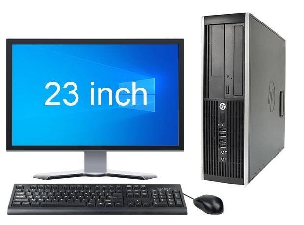 HP Elite 8300 i7 3e Gen + 23 Full HD Monitor + 2 jaar, Informatique & Logiciels, Ordinateurs de bureau, Enlèvement ou Envoi
