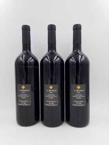 2003 Tenimenti D Alessandro, Il Bosco - Toscane - 3 Magnums, Nieuw